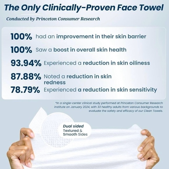 Disposable Face washing towels 50 pack (2) boxes deal - Picture 3 of 3